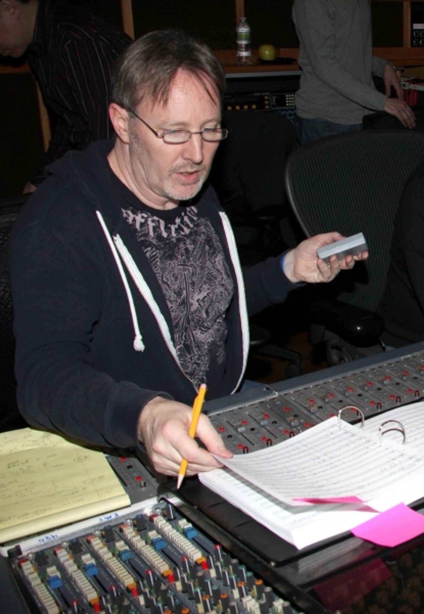 Photo Coverage: Inside the BONNIE & CLYDE Cast Album Recording with Frank Wildhorn, Jeremy Jordan, Laura Osnes & More!  Image