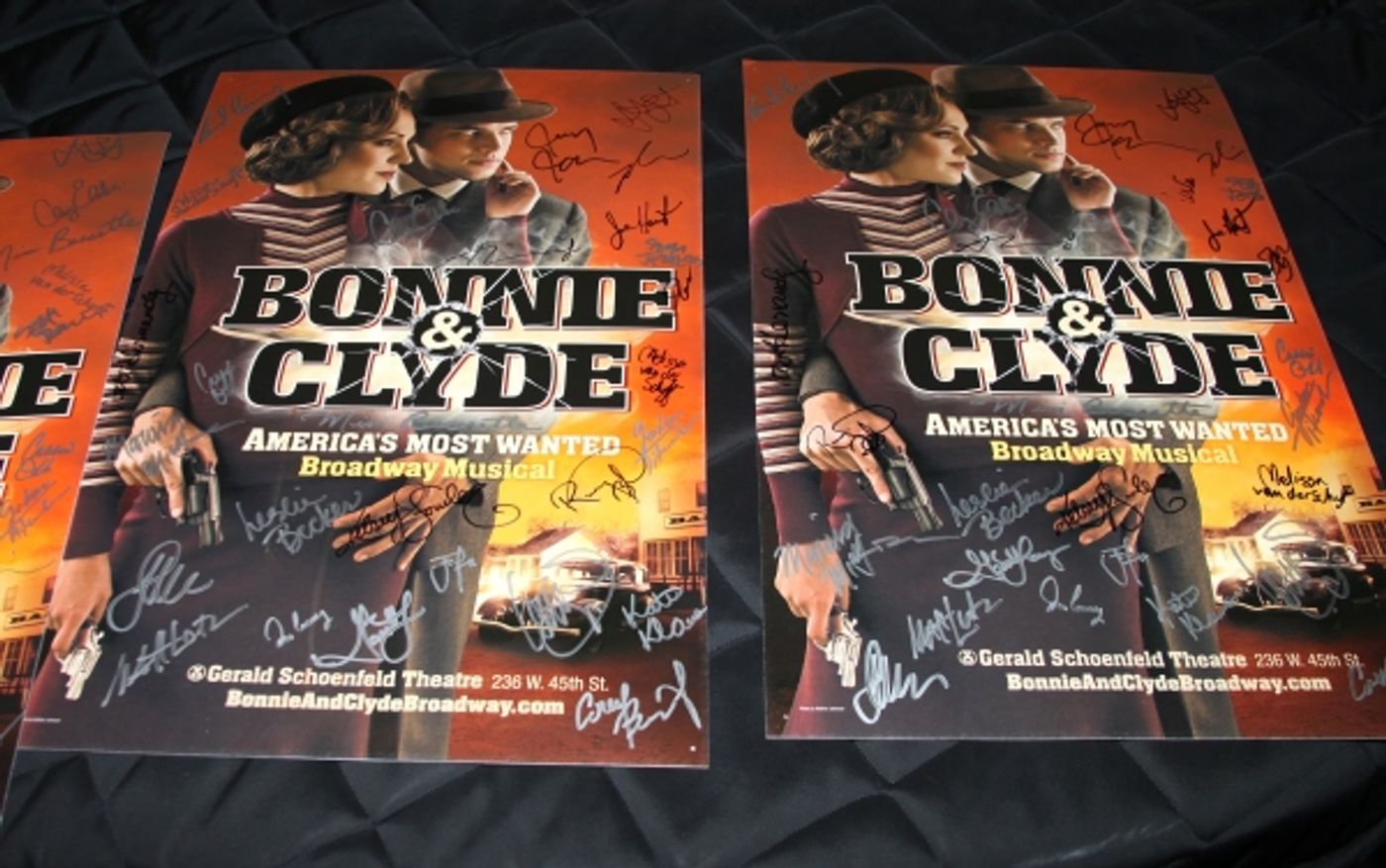 Photo Coverage: Inside the BONNIE & CLYDE Cast Album Recording with Frank Wildhorn, Jeremy Jordan, Laura Osnes & More!  Image