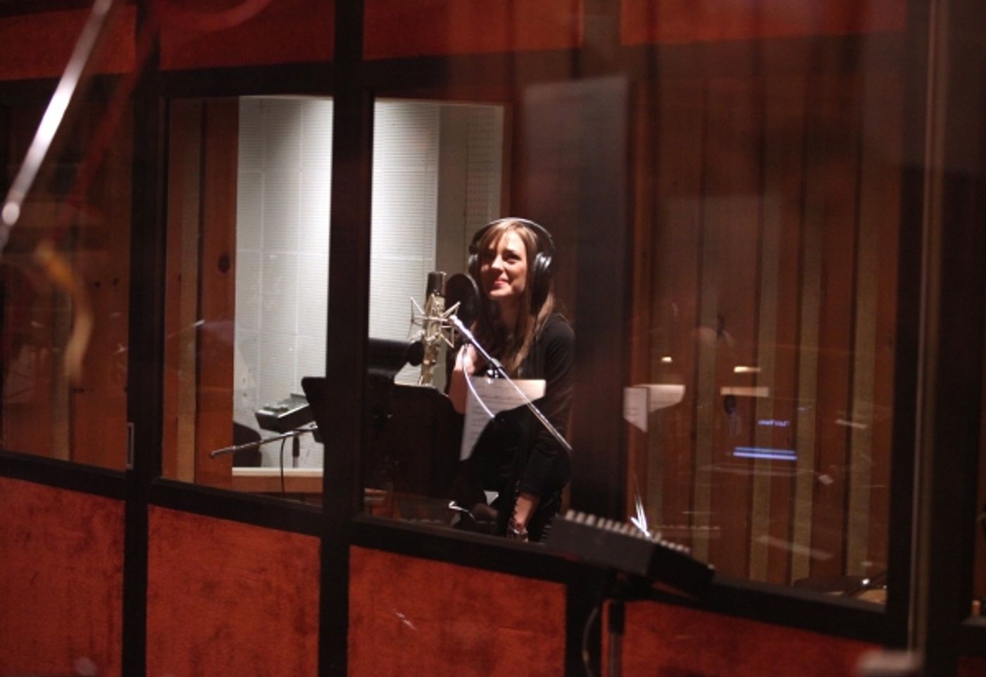 Photo Coverage: Inside the BONNIE & CLYDE Cast Album Recording with Frank Wildhorn, Jeremy Jordan, Laura Osnes & More!  Image