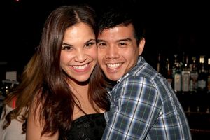 Lindsay Mendez, Telly Leung @ BroadwayWorld Lindsay Mendez, Telly Leung Photo