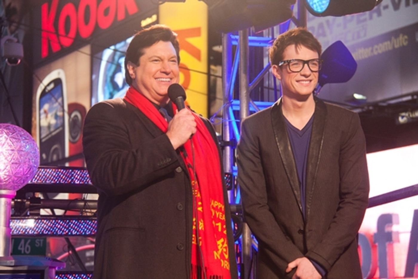 Photo Flash: SPIDER-MAN Rings in 2012 in Times Square!  Image