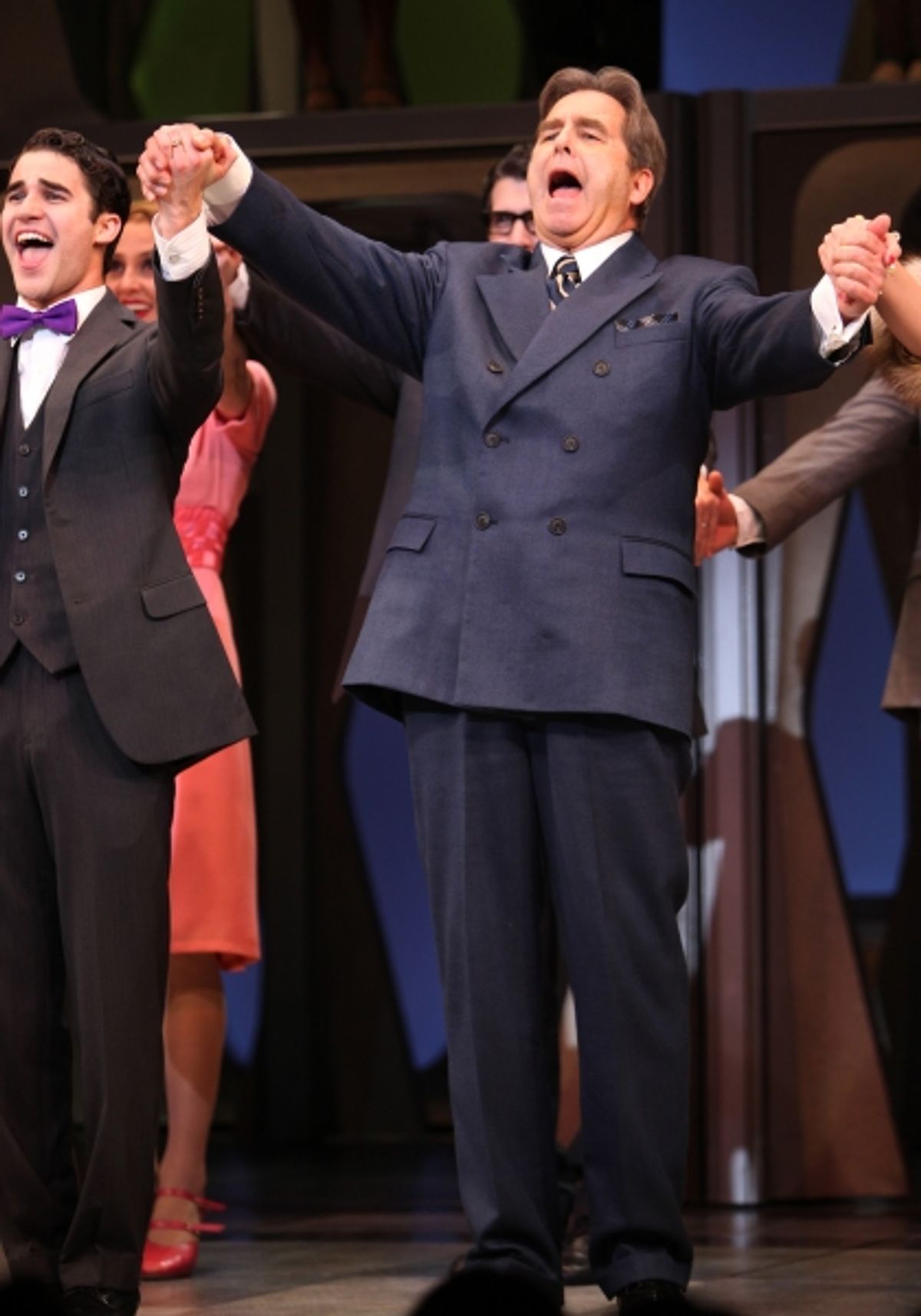 Darren Criss & Beau Bridges at 