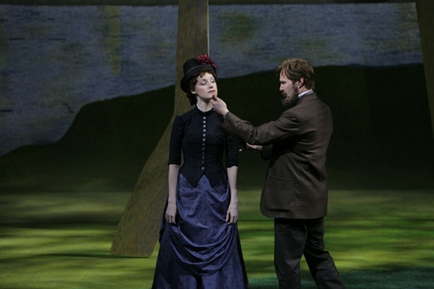 Photo Flash: First Look at Erin Davie & Ron Bohmer in Repertory Theatre of St. Louis' SUNDAY IN THE PARK WITH GEORGE!  Image