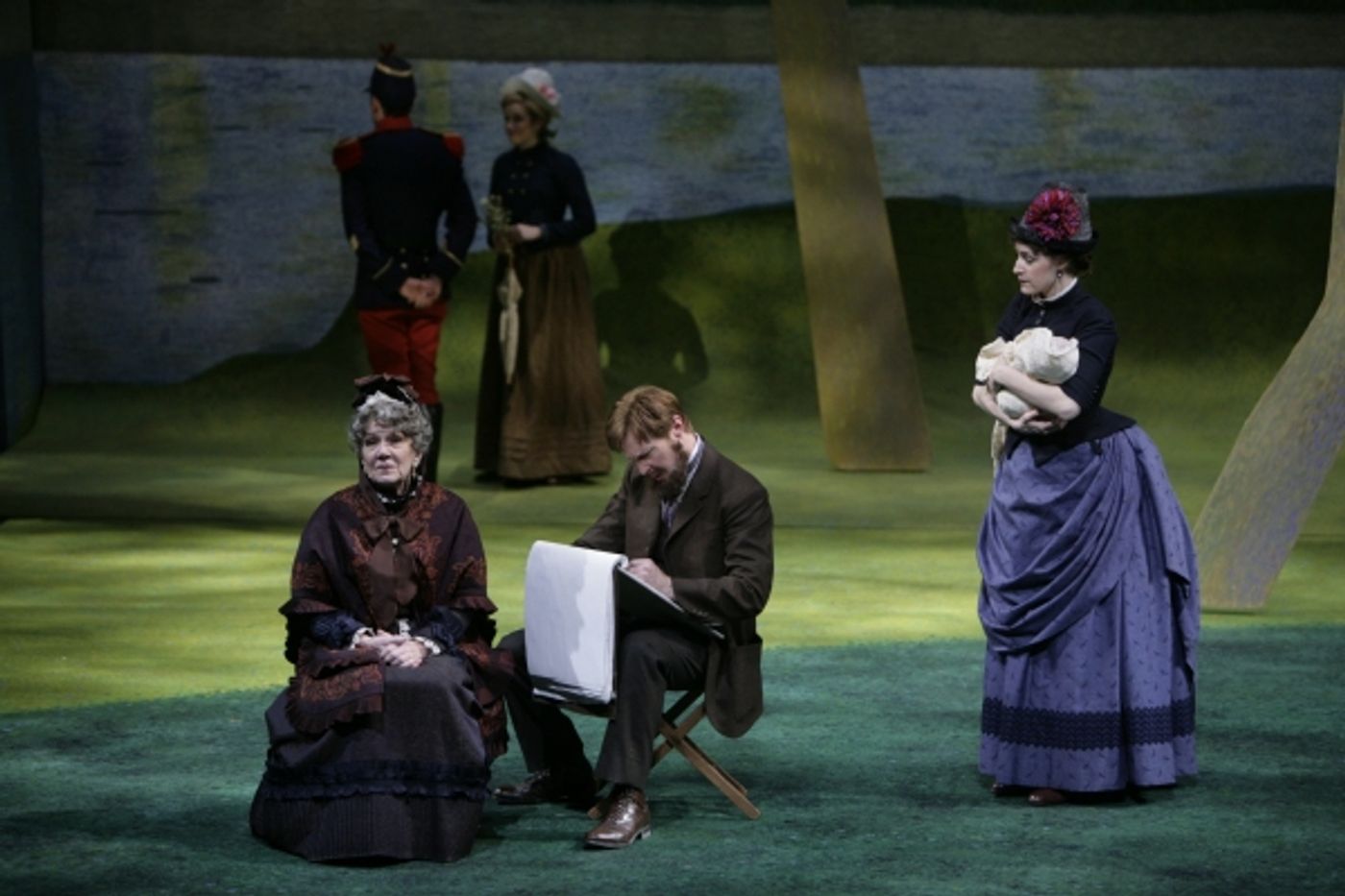 Photo Flash: First Look at Erin Davie & Ron Bohmer in Repertory Theatre of St. Louis' SUNDAY IN THE PARK WITH GEORGE!  Image