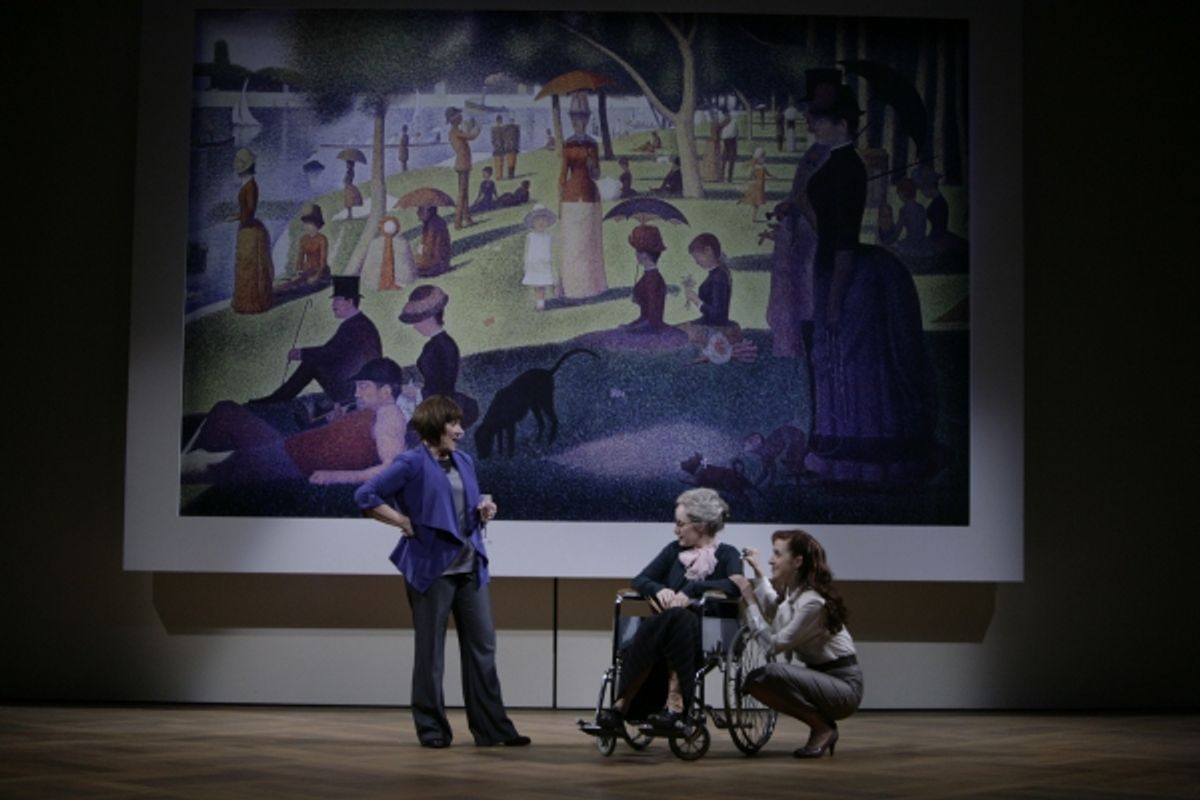 Zoe Vonder Haar as Blair Daniels, Erin Davie as Marie and Meggie Cansler as Elaine at 