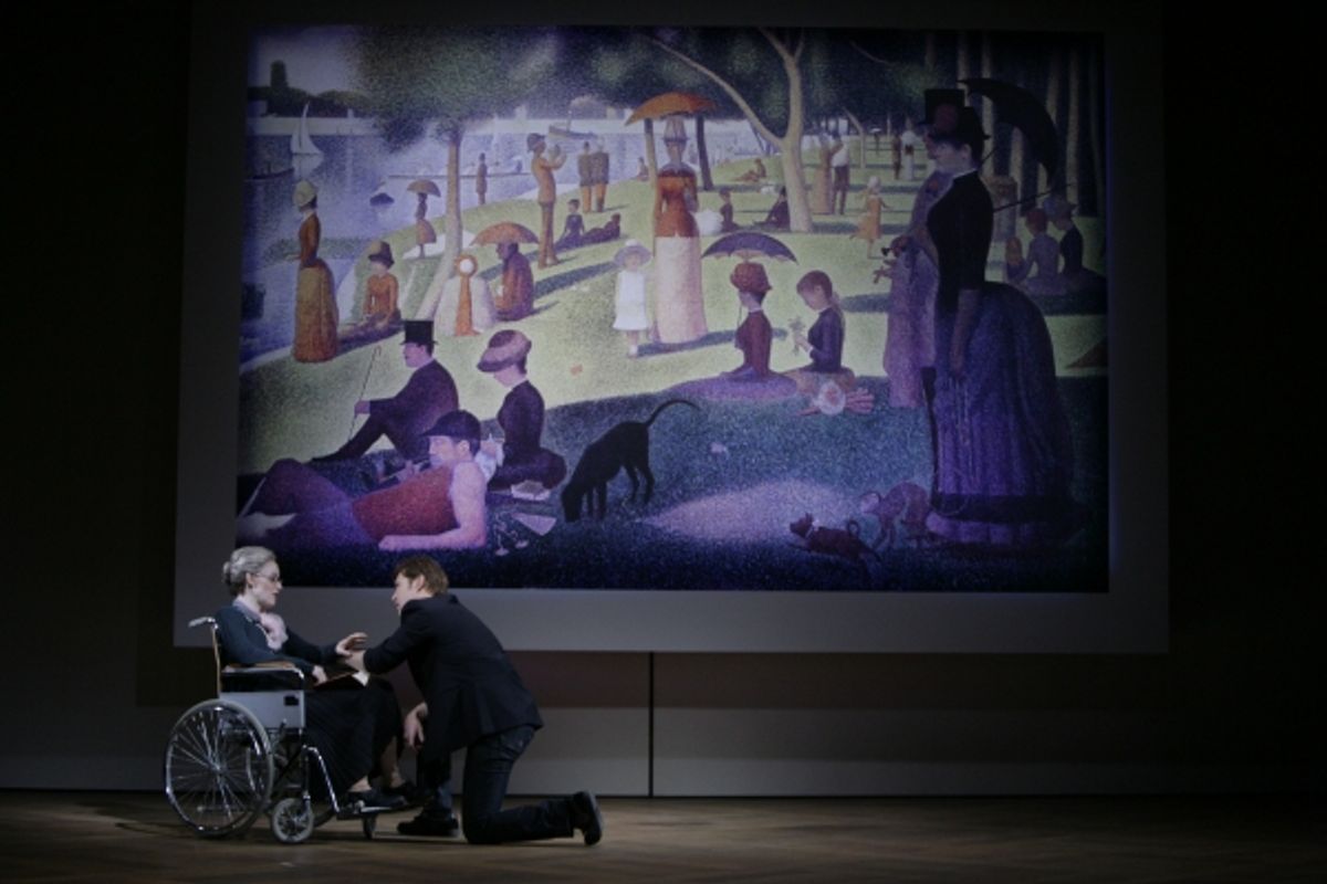 Erin Davie as Marie and Ron Bohmer as George at 