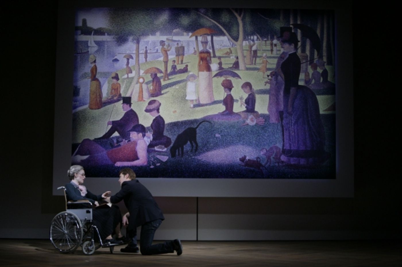 Photo Flash: First Look at Erin Davie & Ron Bohmer in Repertory Theatre of St. Louis' SUNDAY IN THE PARK WITH GEORGE!  Image