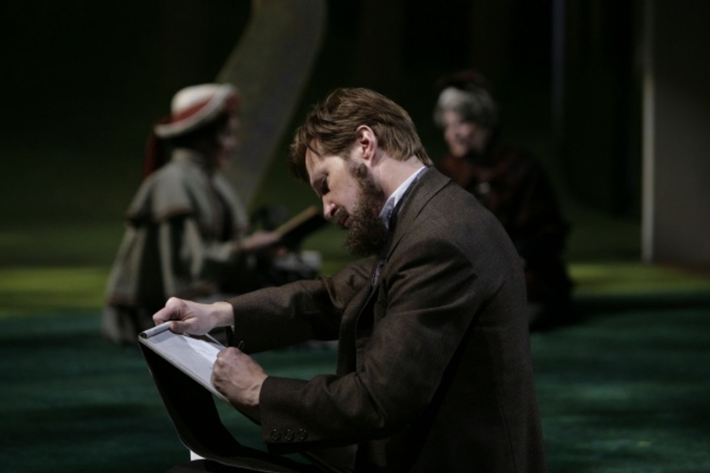 Photo Flash: First Look at Erin Davie & Ron Bohmer in Repertory Theatre of St. Louis' SUNDAY IN THE PARK WITH GEORGE!  Image