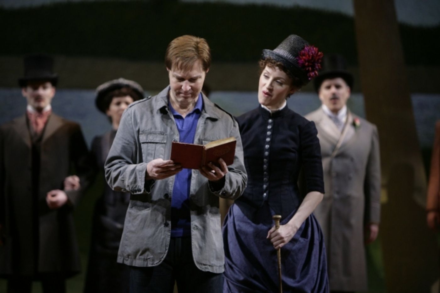 Photo Flash: First Look at Erin Davie & Ron Bohmer in Repertory Theatre of St. Louis' SUNDAY IN THE PARK WITH GEORGE!  Image