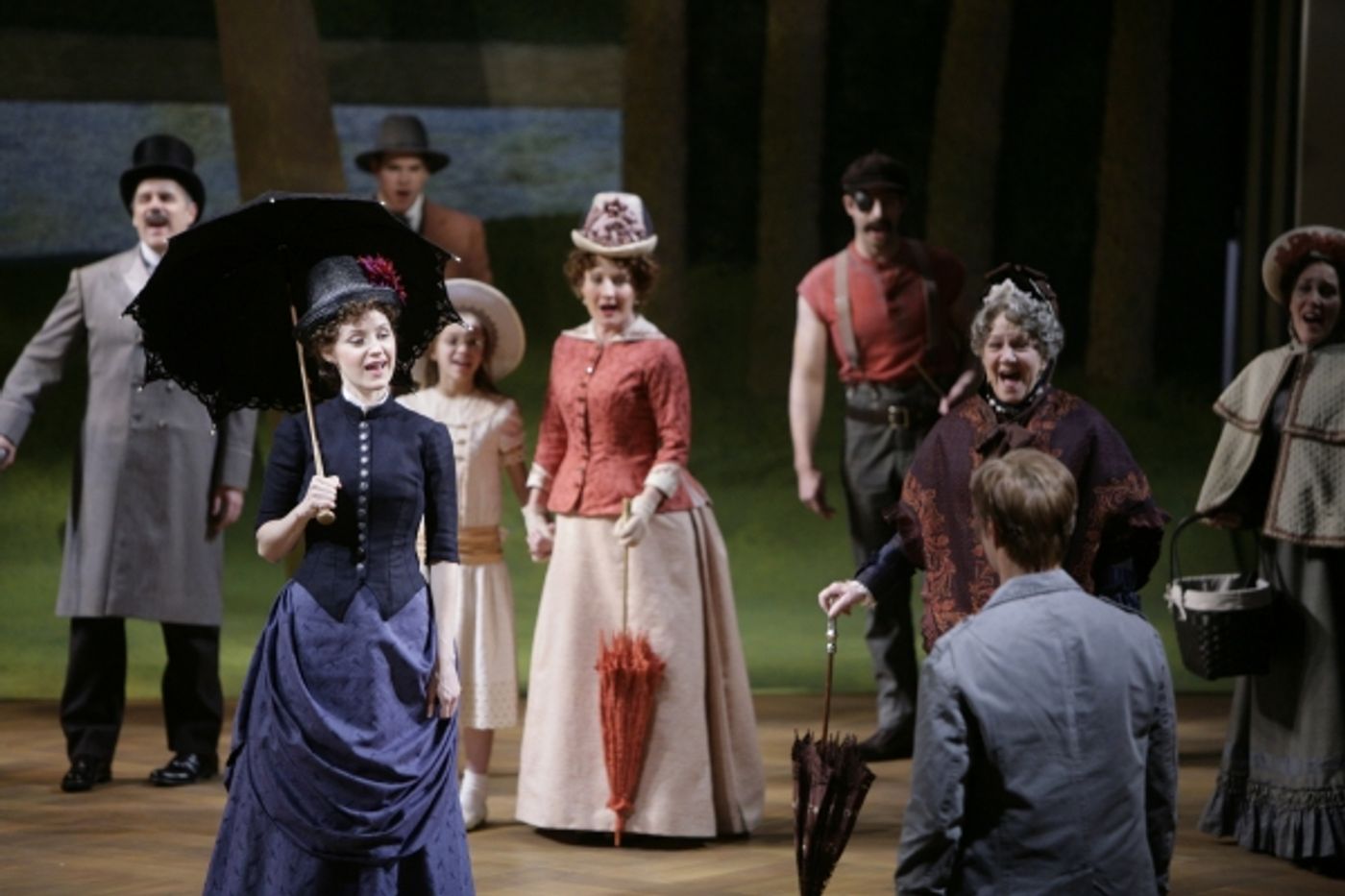 Photo Flash: First Look at Erin Davie & Ron Bohmer in Repertory Theatre of St. Louis' SUNDAY IN THE PARK WITH GEORGE!  Image