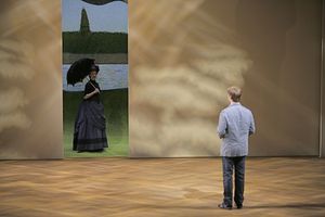 Erin Davie as Dot and Ron Bohmer as George Photo