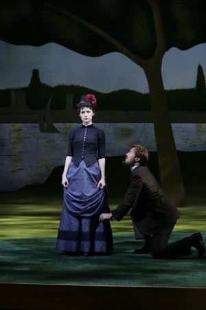 Erin Davie as Dot and Ron Bohmer as George Photo