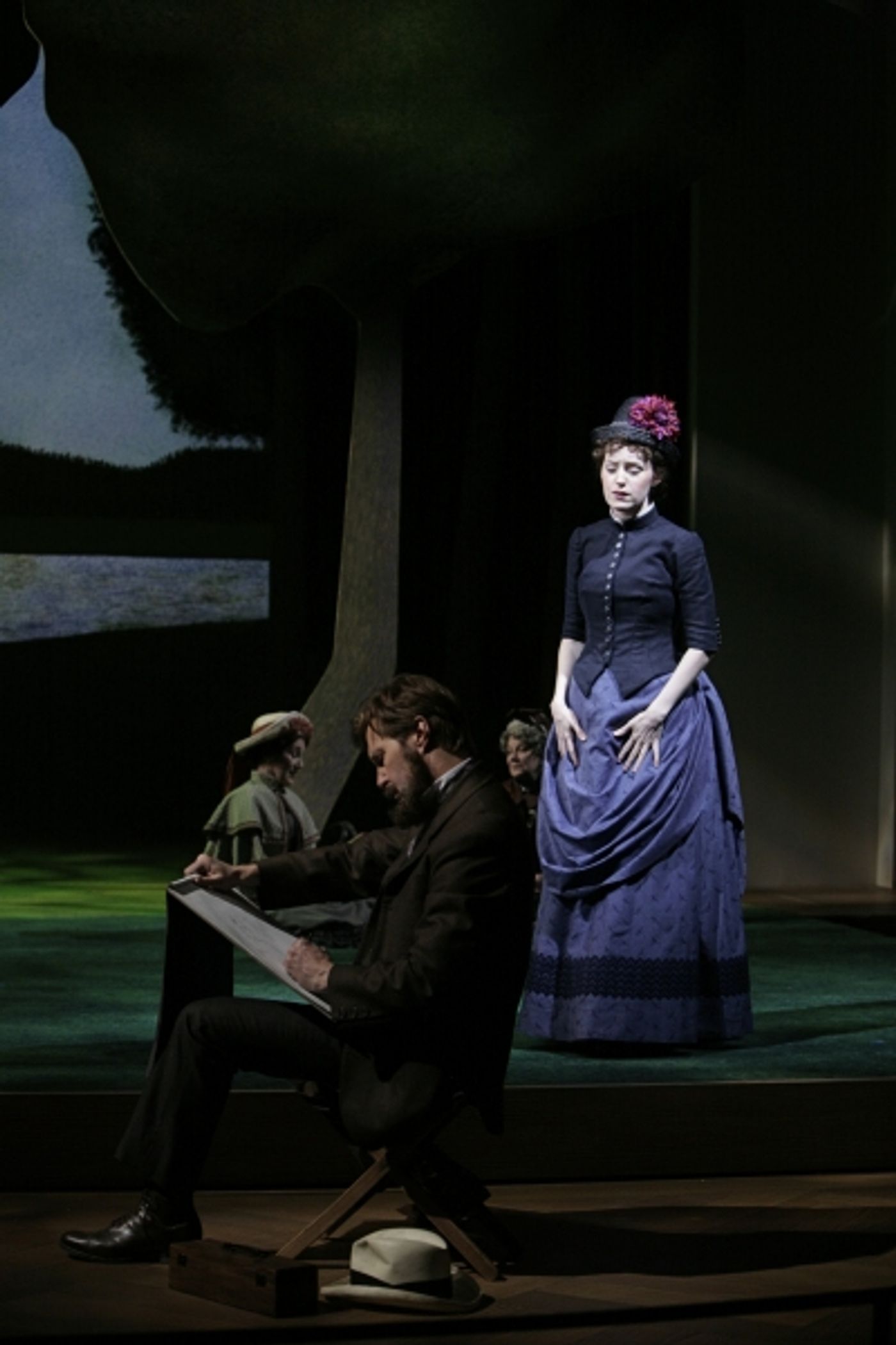 Photo Flash: First Look at Erin Davie & Ron Bohmer in Repertory Theatre of St. Louis' SUNDAY IN THE PARK WITH GEORGE!  Image