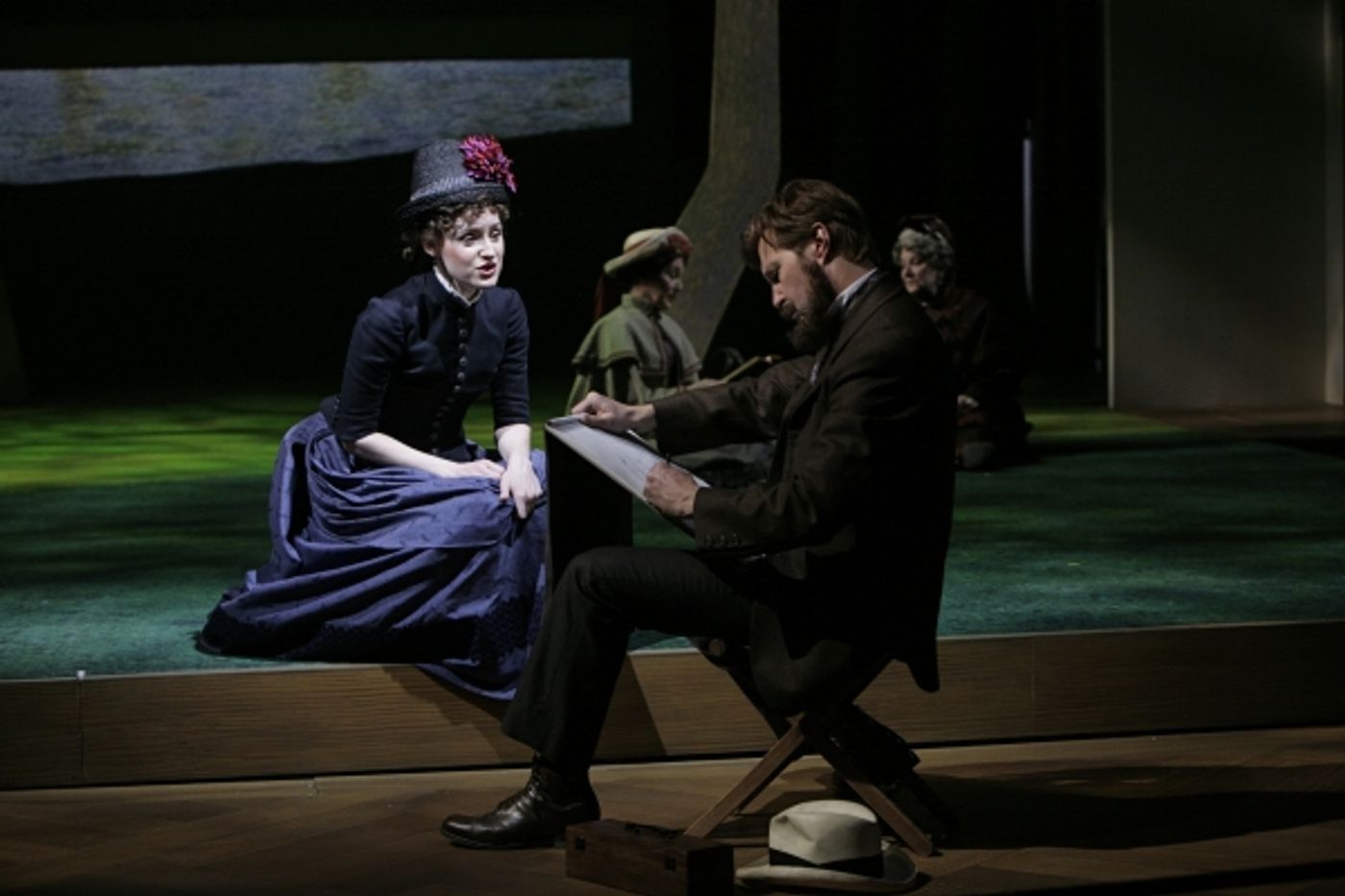 Photo Flash: First Look at Erin Davie & Ron Bohmer in Repertory Theatre of St. Louis' SUNDAY IN THE PARK WITH GEORGE!  Image