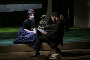 Erin Davie as Dot, Kari Ely as Nurse, Ron Bohmer as George and Zoe Vonder Haar as Old Photo