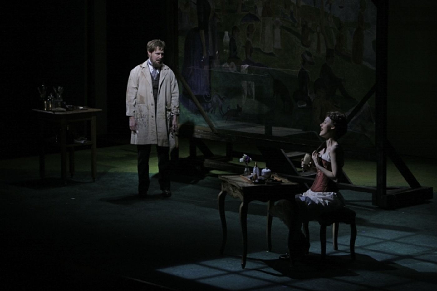 Photo Flash: First Look at Erin Davie & Ron Bohmer in Repertory Theatre of St. Louis' SUNDAY IN THE PARK WITH GEORGE!  Image