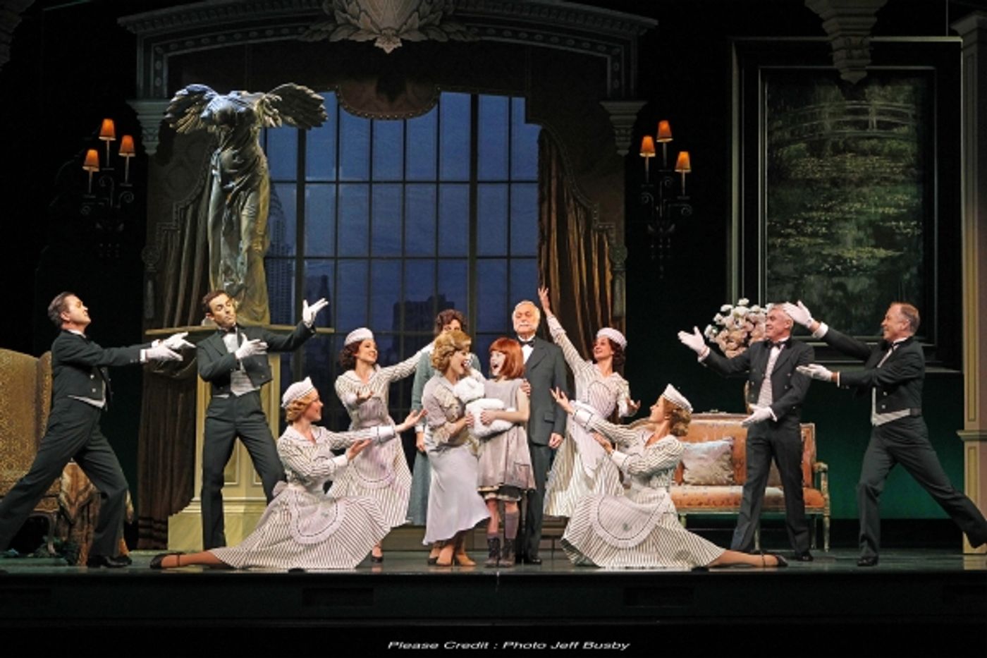 Photo Flash: First Look at Anthony Warlow, Nancye Hayes in Sydney Lyric Theatre's ANNIE  Image