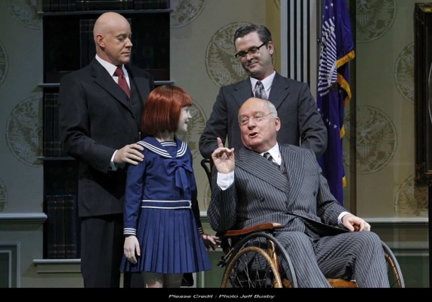 Photo Flash: First Look at Anthony Warlow, Nancye Hayes in Sydney Lyric Theatre's ANNIE  Image