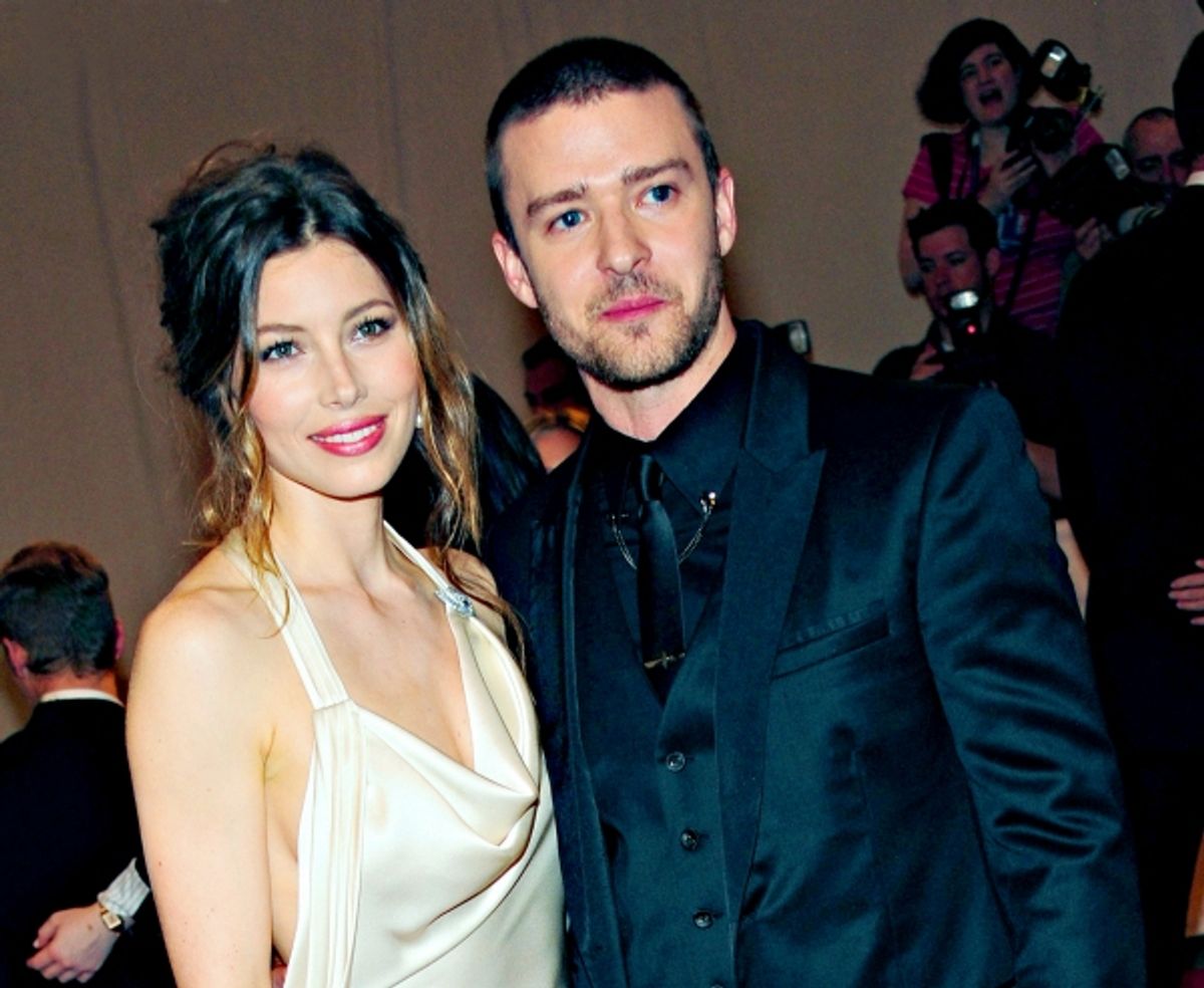 Jessica Biel and Justin Timberlake