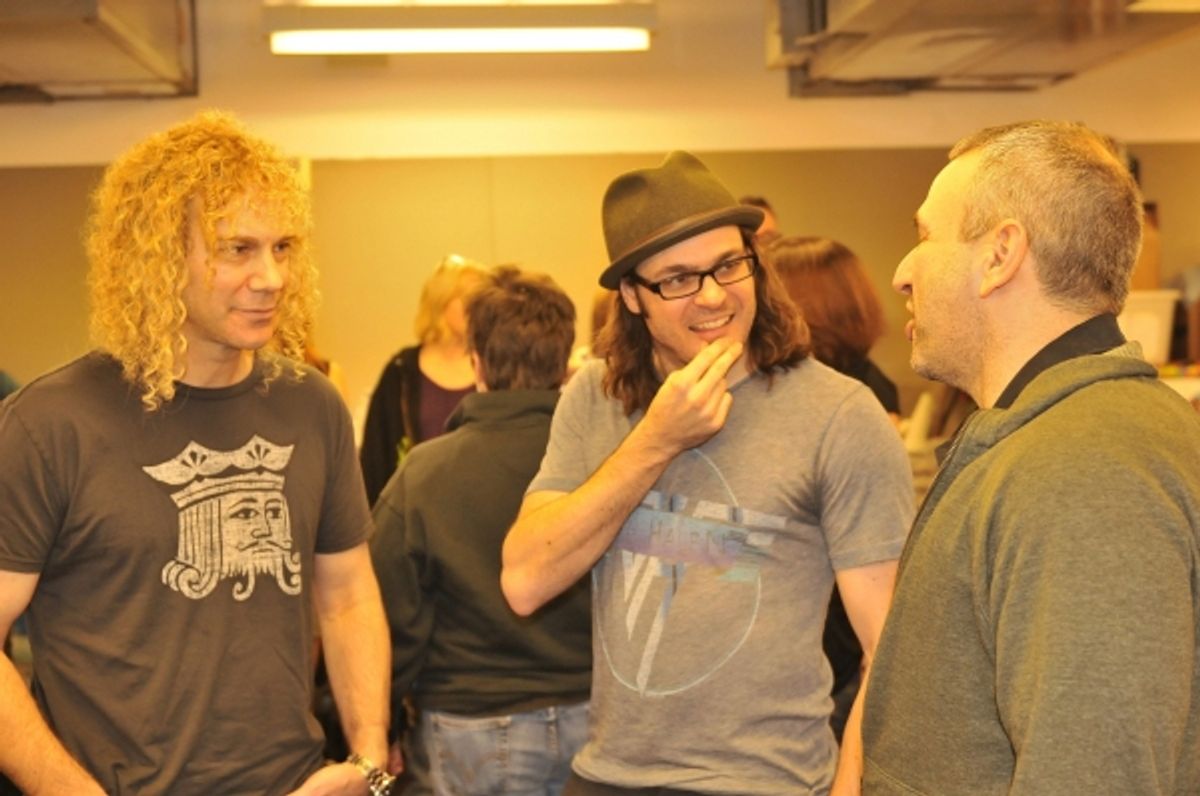 David Bryan, Mitchell Jarvis and Joe DiPietro at 
