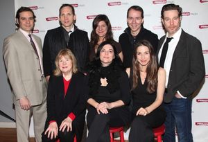 Back Row: Michael Bakkensen, Stephen Kunken, Elizabeth Rich, Paul Niwbanck, Ethan McSweeny Front Row: Marylouise Burke, Kate Fodor & Marin Hinkle @ BroadwayWorld Back Row: Michael Bakkensen, Stephen Kunken, Elizabeth Rich, Paul Niwbanck, Ethan McS Photo