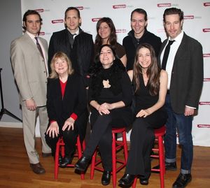 Back Row: Michael Bakkensen, Stephen Kunken, Elizabeth Rich, Paul Niwbanck, Ethan McSweeny Front Row: Marylouise Burke, Kate Fodor & Marin Hinkle @ BroadwayWorld Back Row: Michael Bakkensen, Stephen Kunken, Elizabeth Rich, Paul Niwbanck, Ethan McS Photo