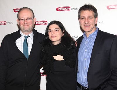  Artistic Director Andrew Leynse, Playwright Kate Fodor & Managing Director Elliot Fo Photo