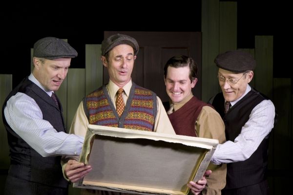 Dan Hiatt, Jackson Davis, Patrick Jones, and James Carpenter Photo