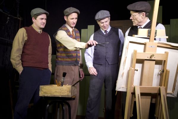 Patrick Jones, Jackson Davis, Dan Hiatt, and James Carpenter Photo