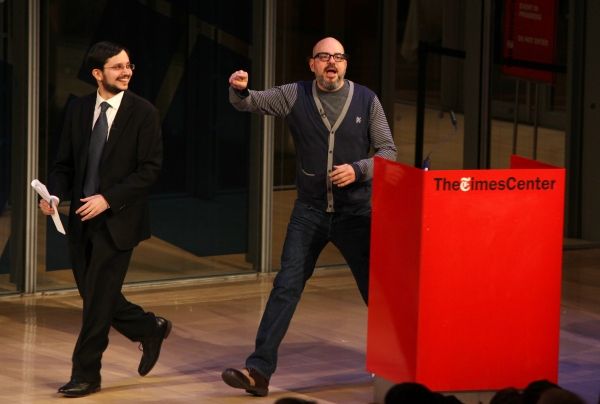 Dave Itzkoff & David Cross Photo