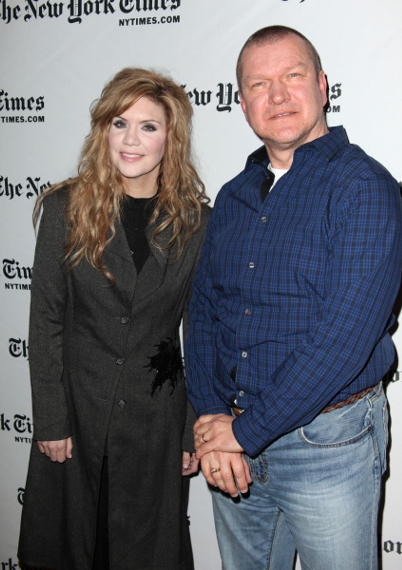 Photo Coverage: David Cross and Alison Krauss at New York Times Arts & Leisure Weekend  Image