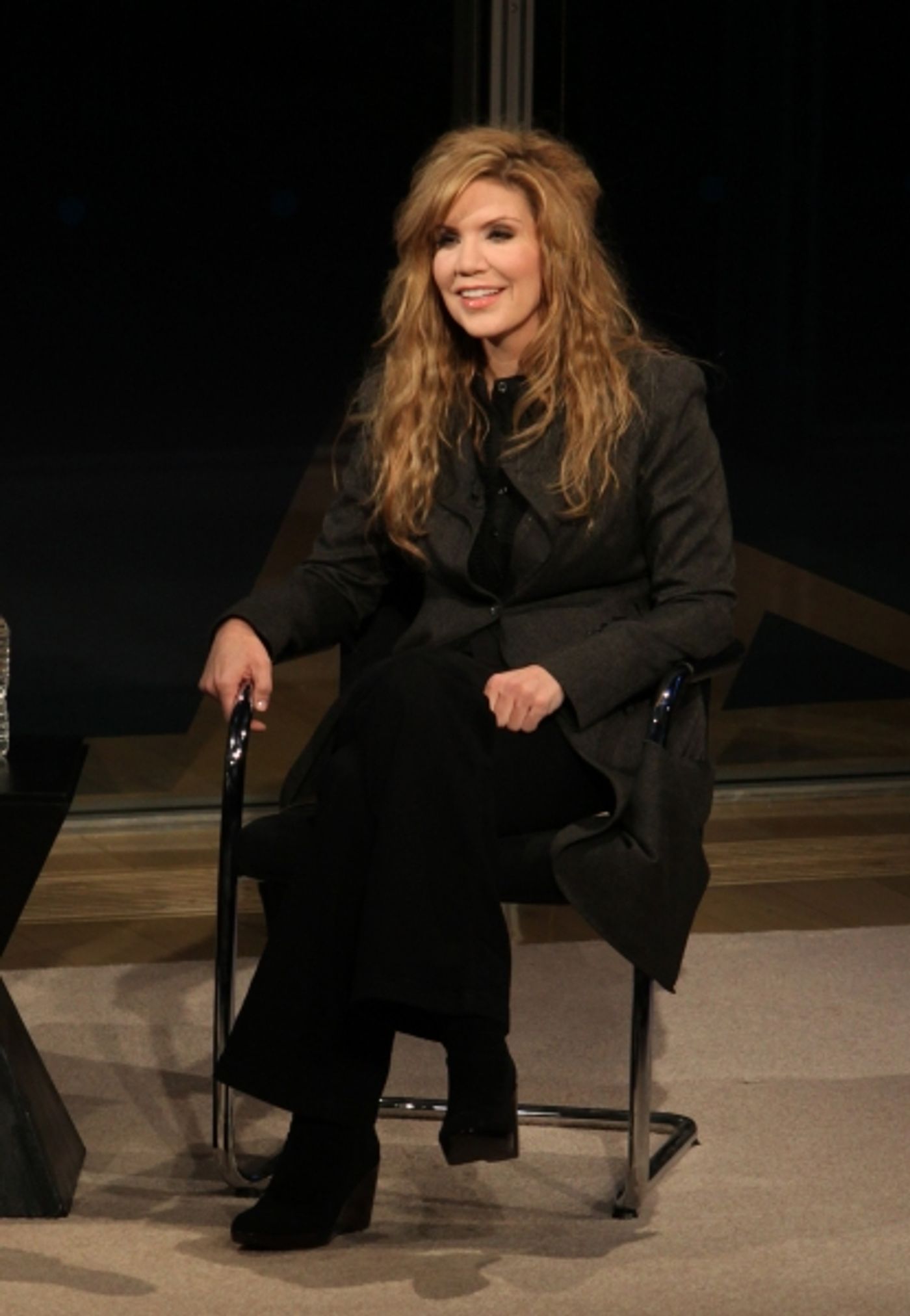 Photo Coverage: David Cross and Alison Krauss at New York Times Arts & Leisure Weekend  Image