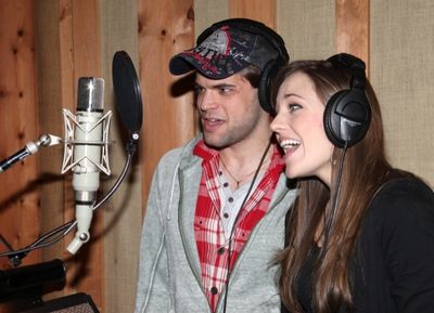 Jeremy Jordan & Laura Osnes. Photo Credit: Walter McBride Photo
