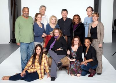 The cast of Horton Foote's Dividing the Estate: (back row, from left) Roger Robinson, Photo