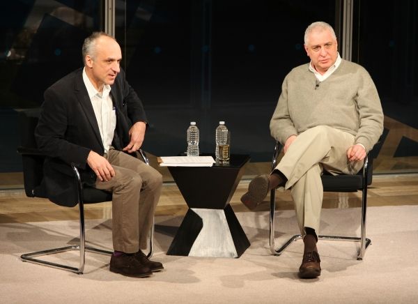Errol Morris & George Kalogerakis Photo