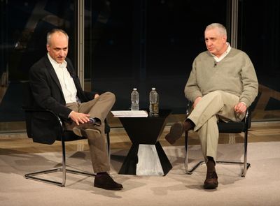 Errol Morris & George Kalogerakis Photo