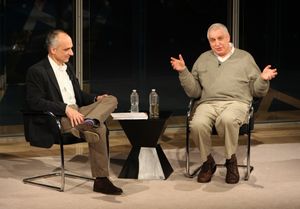 Errol Morris & George Kalogerakis Photo