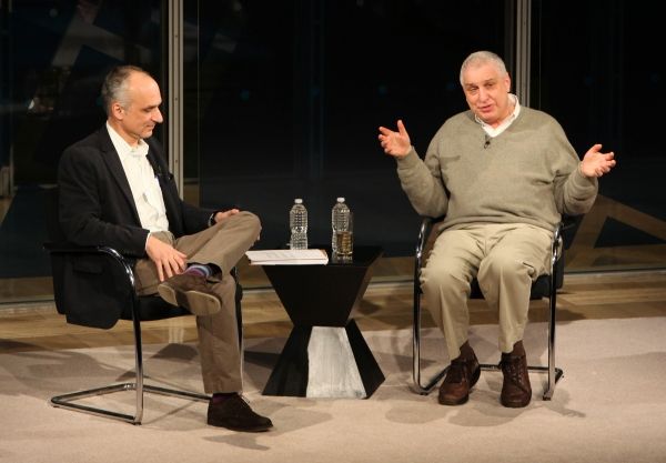 Errol Morris & George Kalogerakis Photo