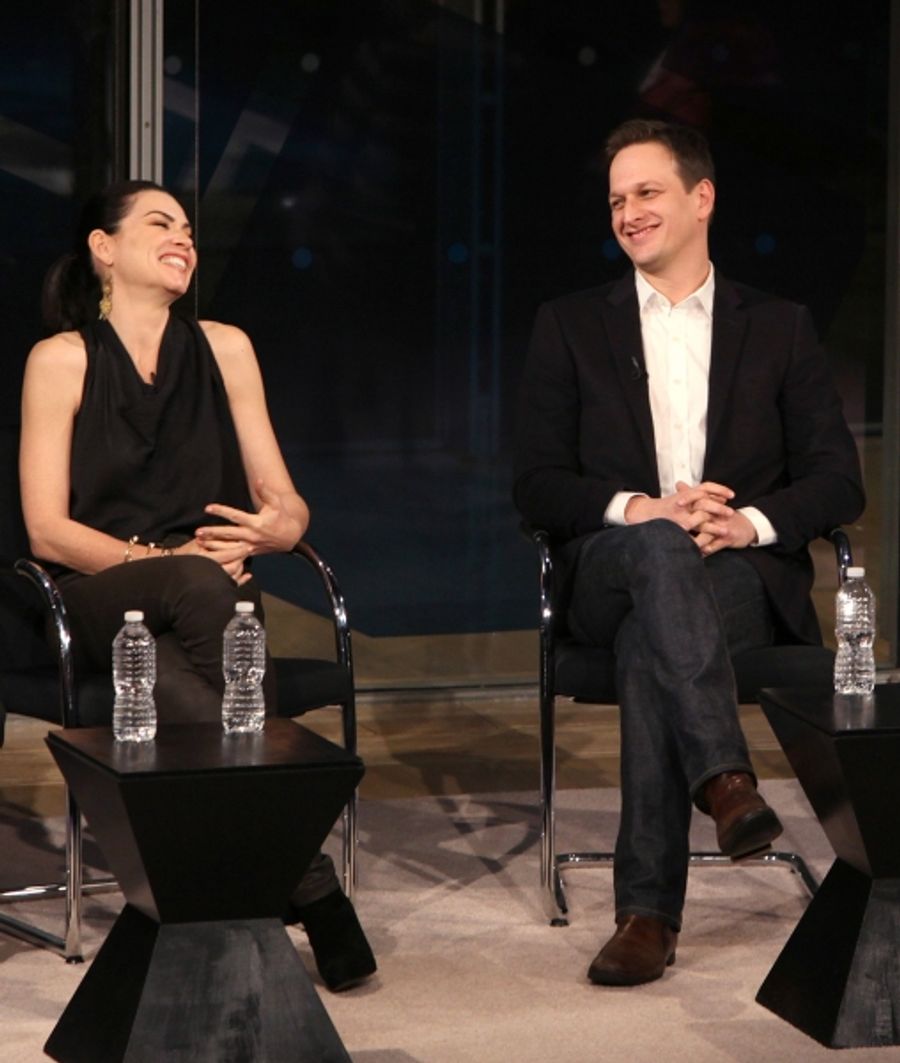 Photo Coverage: 'The Good Wife' Visits New York Times Arts & Leisure Weekend Image