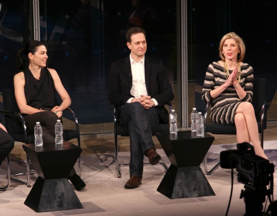 Photo Coverage: 'The Good Wife' Visits New York Times Arts & Leisure Weekend Image