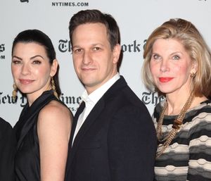 Julianna Margulies, Josh Charles & Christine Baranski @ BroadwayWorld Julianna Margulies, Josh Charles & Christine Baranski Photo