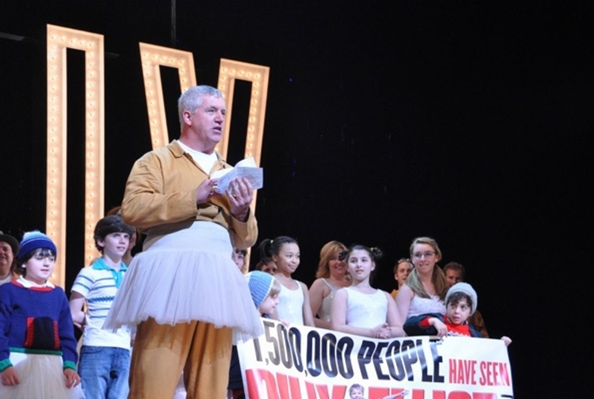 BILLY ELLIOT welcomes its 1,500,000th audience member. at 