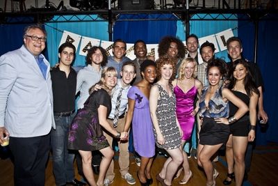 The cast of LYSISTRATA JONES celebrates the show's Off-Broadway opening at Transport  Photo