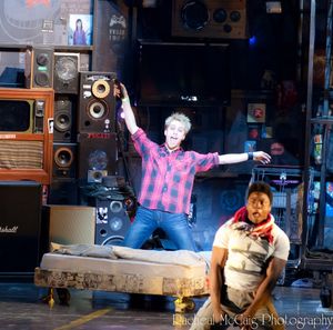 Gabriel Antonacci and Okieriete Onadowan  Photo