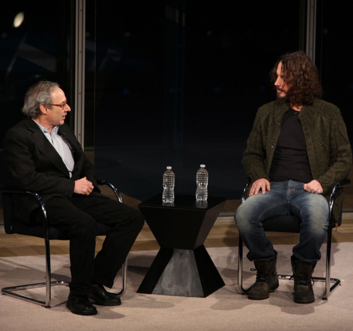 Chris Cornell, interviewed by Jon Pareles at 