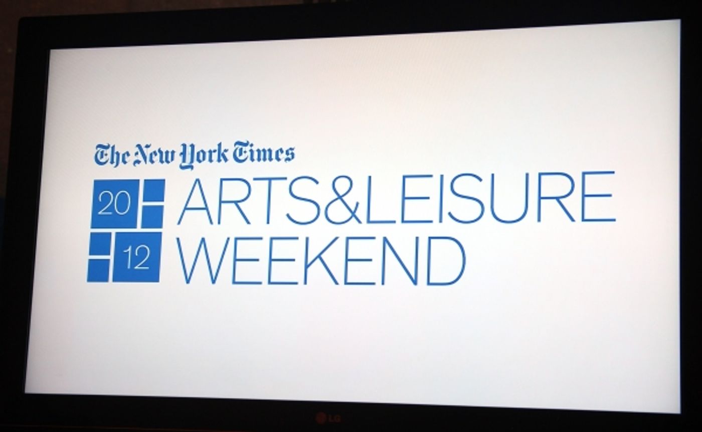 Photo Coverage: Michael Shannon & Chris Cornell Visit New York Times Arts & Leisure Weekend Photo Coverage: Michael Shannon & Chris Cornell Visit New York Times Arts & Leisure Weekend Image