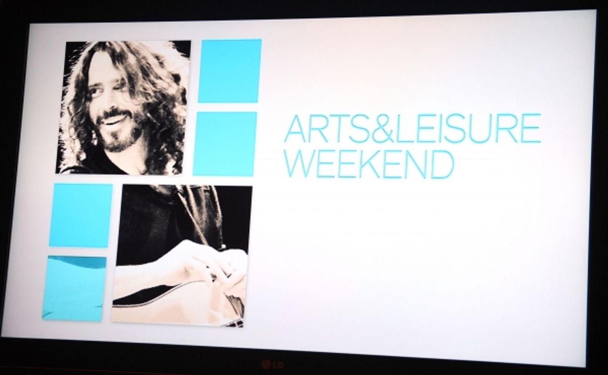 Chris Cornell, interviewed by Jon Pareles at 