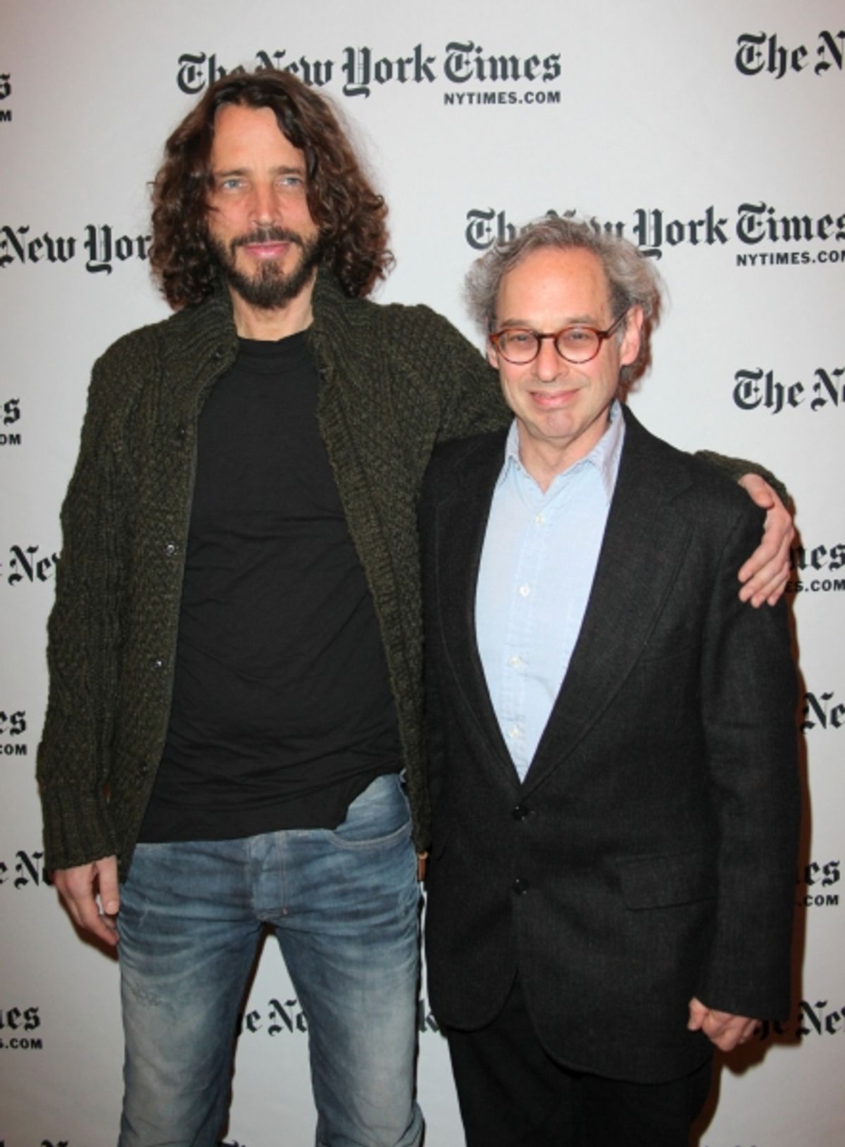 Jon Pareles & Chris Cornell at 