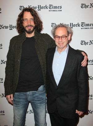 Jon Pareles & Chris Cornell Photo