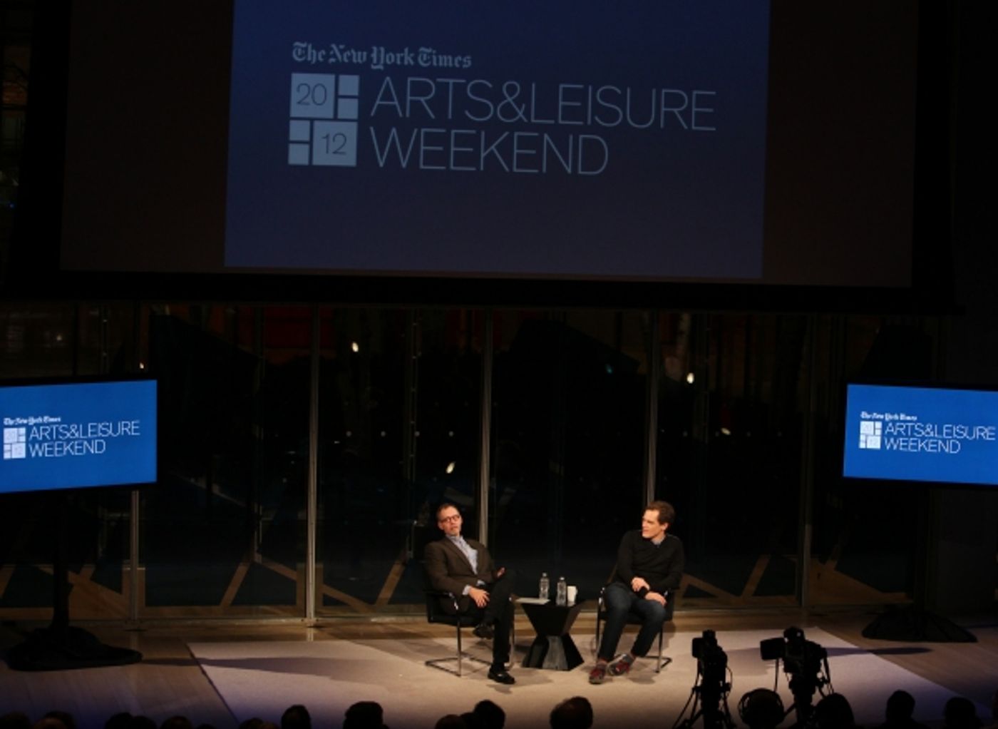 Photo Coverage: Michael Shannon & Chris Cornell Visit New York Times Arts & Leisure Weekend Photo Coverage: Michael Shannon & Chris Cornell Visit New York Times Arts & Leisure Weekend Image